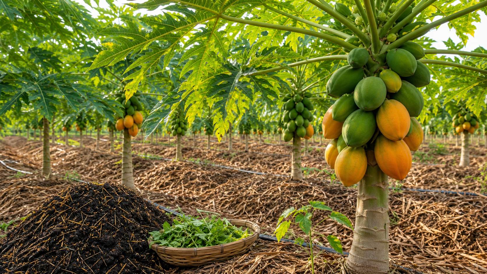 How to Increase Papaya Yield Naturally
