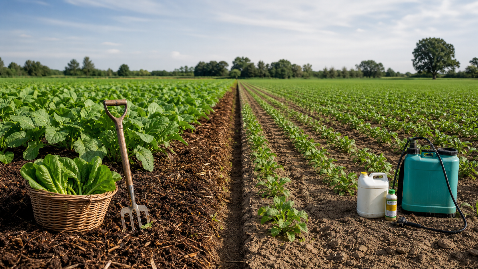 Organic Farming vs Chemical Farming: Key Differences