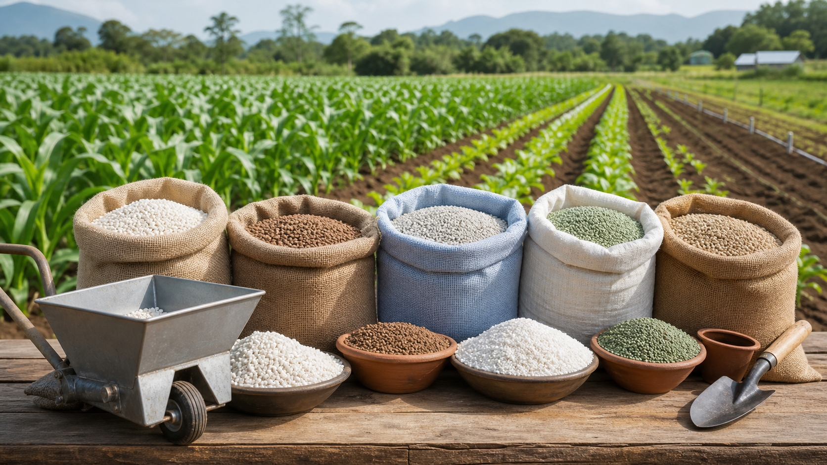 Types of Fertilizers and Their Uses in Agriculture